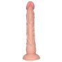 Dildo na przyssawce naturalny rozmiar wąskie 18cm - 6