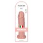 Dildo na przyssawce realistyczny duży penis 22cm - 7