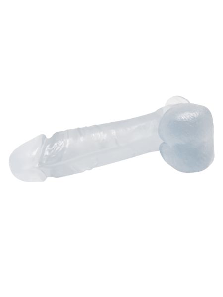 Dildo na przyssawce realistyczny jędrny penis 19cm - 6