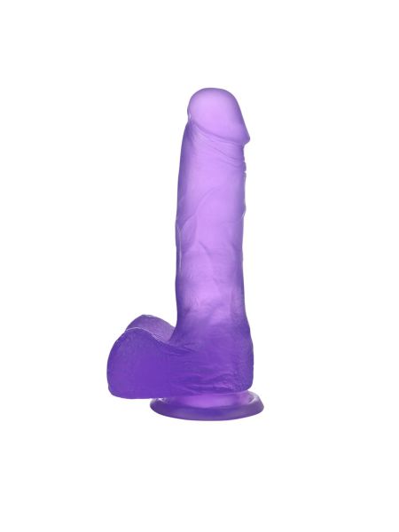 Dildo na przyssawce realistyczny jędrny penis 19cm - 10