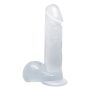 Dildo na przyssawce realistyczny jędrny penis 19cm - 5