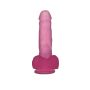 Dildo na przyssawce realistyczny jędrny penis 19cm - 9