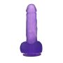 Dildo na przyssawce realistyczny jędrny penis 19cm - 13