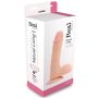 Dildo na przyssawce realistyczny jędrny penis 23cm - 3