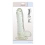 Dildo na przyssawce realistyczny penis jądra 25cm - 2