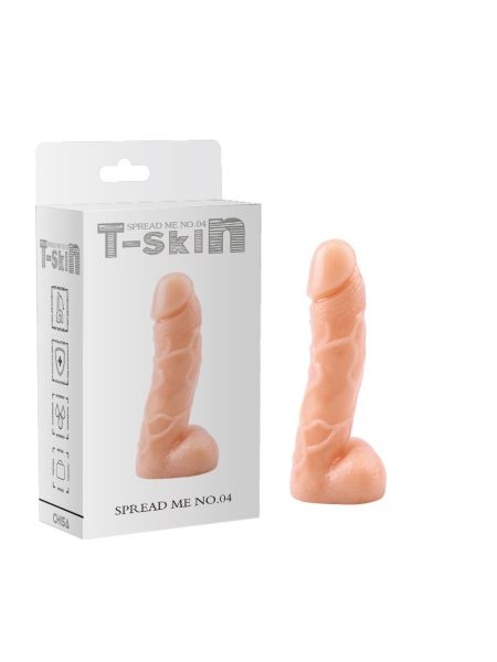 Dildo naturalny realistyczny penis członek 17cm