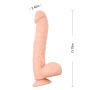 Dildo penis realistyczny członek przyssawka 35cm - 4