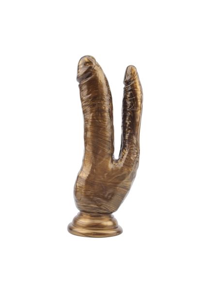 Dildo podwójna penetracja analne waginalne 19cm - 2