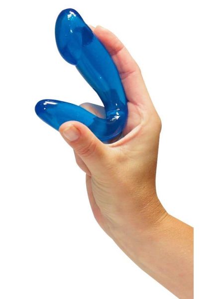 Dildo podwójne analne waginalne dwustronne 15cm - 5