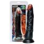 Dildo realistyczne czarne penis na przyssawce 23cm - 12