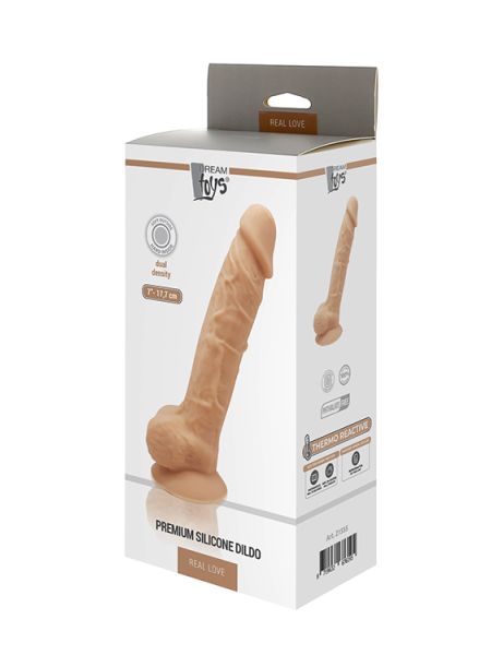 Dildo realistyczne naturalne członek penis 17cm - 3