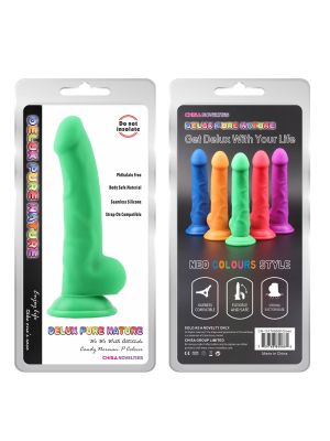 Dildo realistyczne penis naturalne przyssawka 21cm - image 2