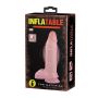 Dildo realistyczne pompowane nadmuchiwany penis 18 - 7