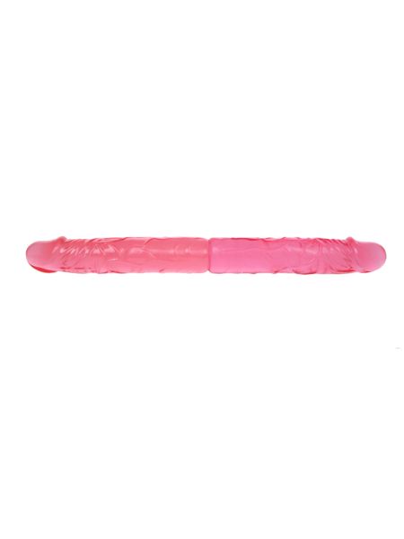 Dildo realistyczne wyginane długie podwójne 36cm - 2