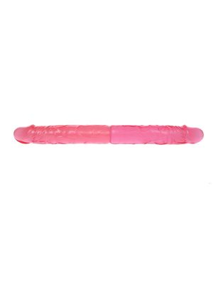 Dildo realistyczne wyginane długie podwójne 36cm - image 2