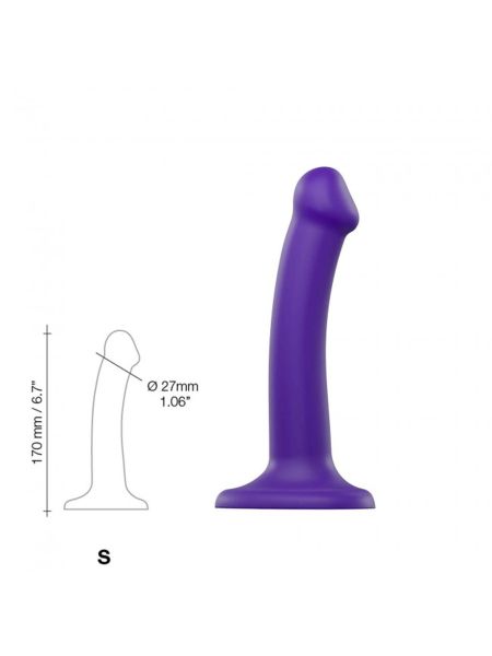 Dildo semi-realistic dual density b - 3