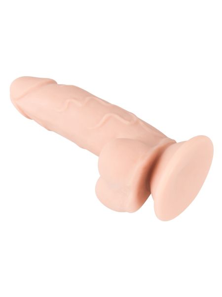 Dildo wyginane penis realistyczny sex członek 17cm - 10