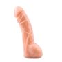 Dildo z jądrami realistyczny penis członek 20cm - 6