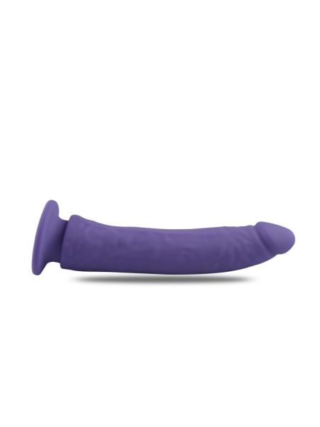 Dildo z przyssawką miękkie miłe przyjemne penis - 2