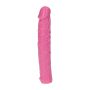 Dildo żylaste różowe wodoodporne gumowe 16,5 cm - 4