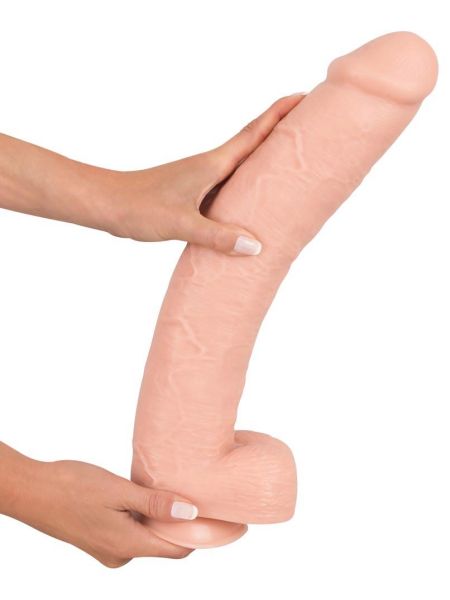 Miękkie duże dildo realistyczny wygląd żylasty - 11