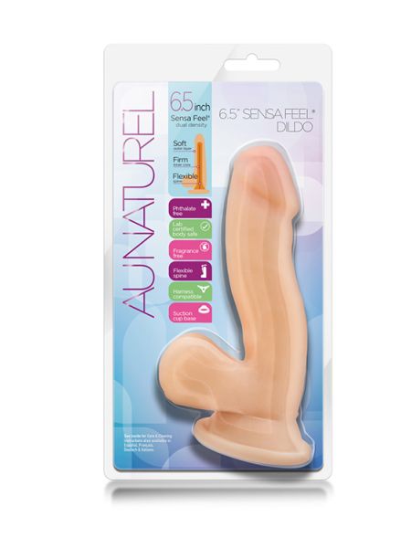 Giętkie miękkie dildo z mocną przyssawką 16,5 cm - 4