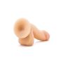 Giętkie miękkie dildo z mocną przyssawką 16,5 cm - 7