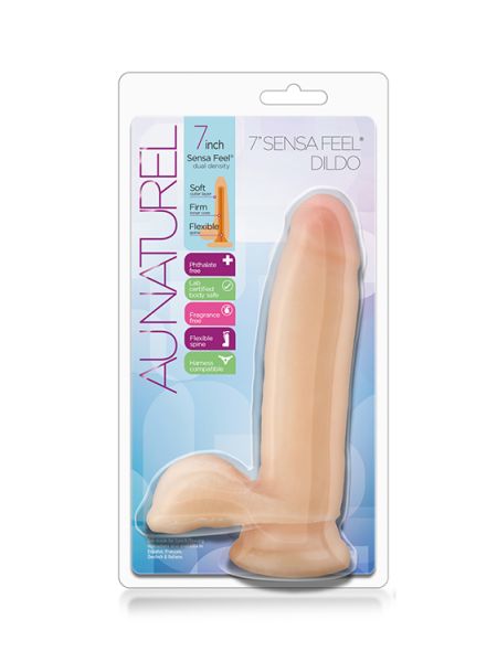 Grube realistyczne gładkie dildo z przyssawką - 3