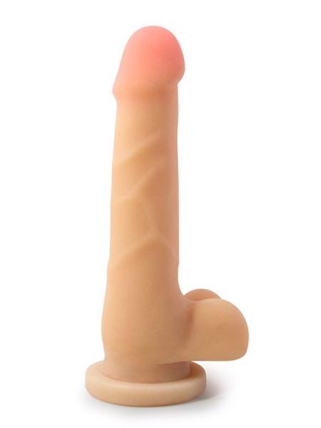 Dildo bardzo realistyczny wyżyłowany giętki penis - 4