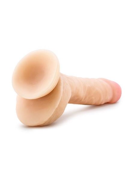 Cielisty realistyczny miękki penis dildo 23 cm - 6