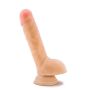 Cielisty realistyczny miękki penis dildo 23 cm - 5