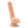 Cielisty realistyczny miękki penis dildo 23 cm - 6