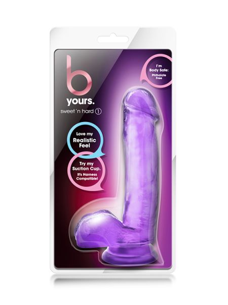 Żelowy gruby penis dildo z mocną przyssawką 18 cm