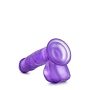 Żelowy gruby penis dildo z mocną przyssawką 18 cm - 5