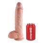 Dildo bardzo realistyczny wyżyłowany giętki penis - 4