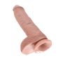 Dildo bardzo realistyczny wyżyłowany giętki penis - 6