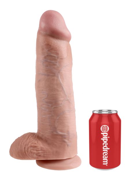 Realistyczny gruby penis z przyssawką dildo 30,5cm - 3