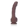 Duży zagięty murzyński penis dildo 22cm przyssawka - 5