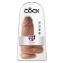 Gruby realistyczny penis dildo z mocną przyssawką - 3