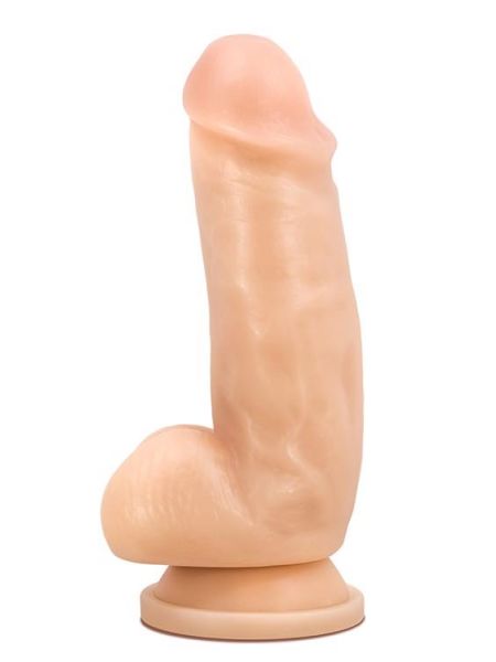 Grube żylaste realistyczne dildo z przyssawką 14cm - 4