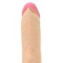 Grube żylaste realistyczne dildo z przyssawką16CM - 3