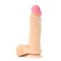 Grube żylaste realistyczne dildo z przyssawką16CM - 5