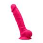 Realistyczne dildo penis z przyssawką SD Model 1 Pink - 2