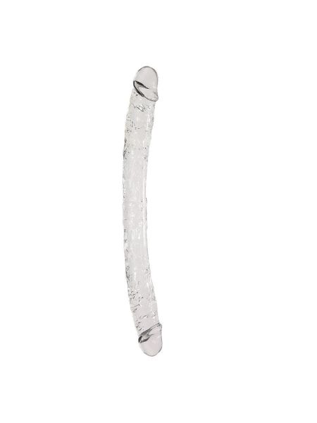 Długie podwójne dildo do sexu lesbijskiego 38,5 cm