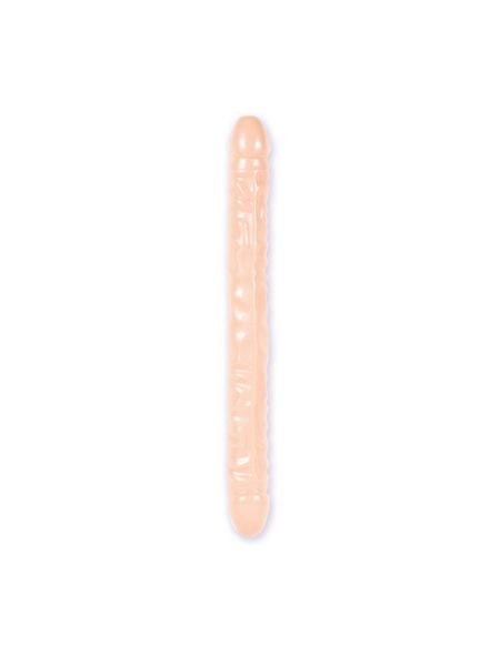 Długie realistyczne podwójne dildo silikon 45 cm - 4