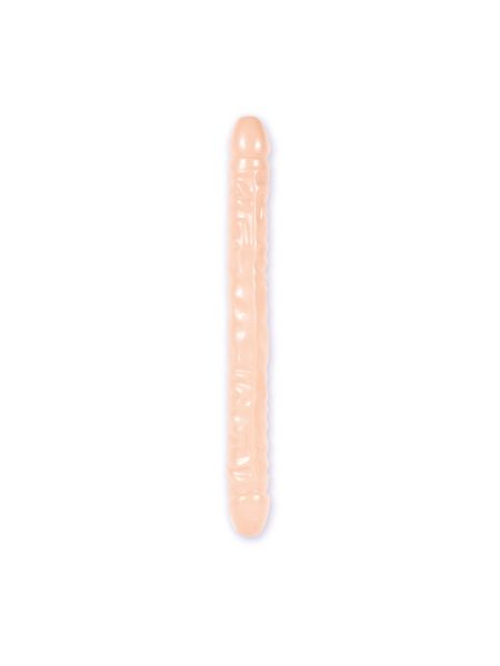 Długie realistyczne podwójne dildo silikon 45 cm - 3