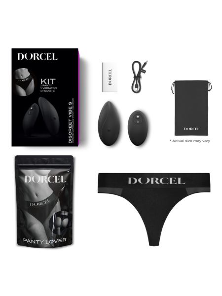 Masażer łechtaczki do majtek Dorcel Discreet Vibe S - 2