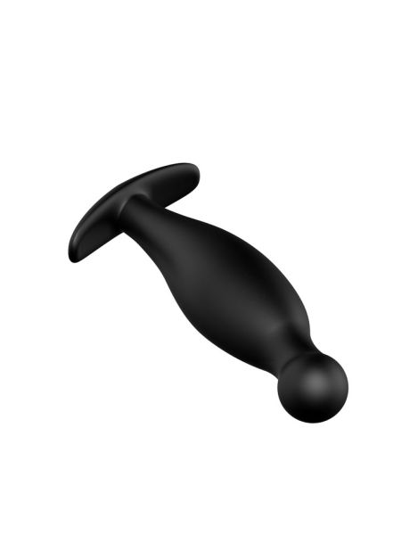 Gładki dopasowany korek plug analny prostaty 11 cm - 4