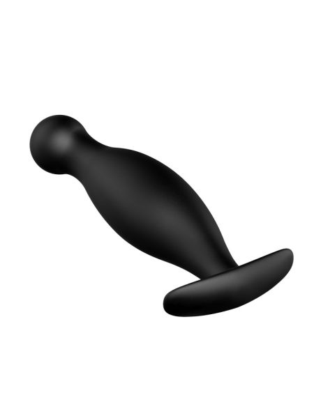 Gładki dopasowany korek plug analny prostaty 11 cm - 5