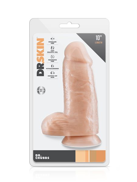 Gruby realistyczny penis dildo z przyssawką 25,5cm - 3